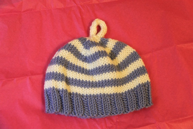 Unisex colours, totally girly wrapping paper. I still think they're having a boy, though.