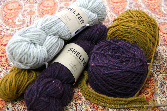 Yum yum yum. The hayloft is really more mustard than green, but it's tricky to photograph.