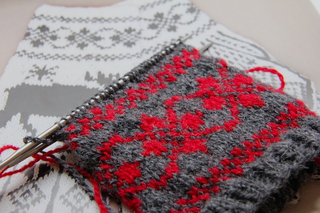 The red is proving very hard to photograph and, while it is bright, it's not quite this garish.