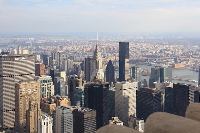 The Chrysler Building is pretty magnificent.