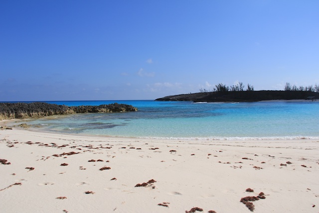 Ben Bay Beach (at the northern tip of the island) was an amazing beach. 
