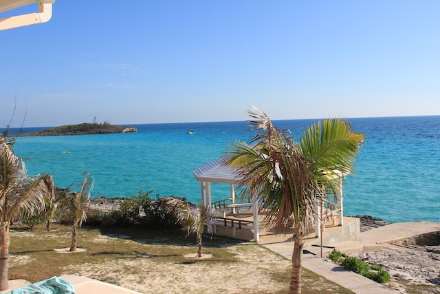 The view from the veranda.