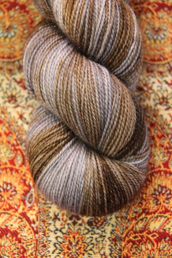 And, because it's silly to order one skein of yarn all the way from Ireland, Twist Sock in Unforgiven.