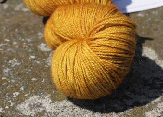 Super Sweet Sock in Spanish Coin.