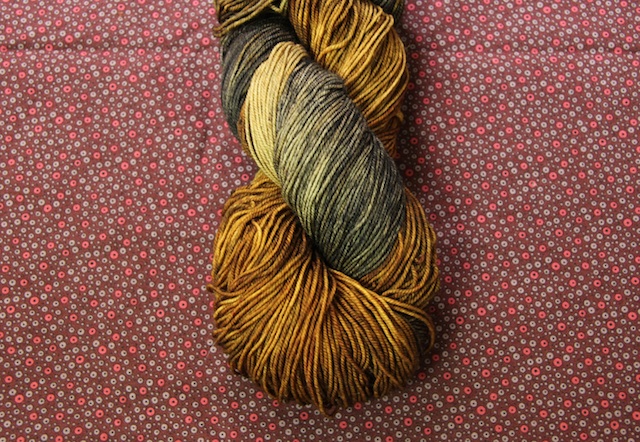 Dragonfly Fibers Djinni Sock in Mushroom Hunting