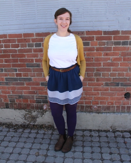 If it works with a t-shirt and a cardigan, it is basically a lock in my wardrobe.