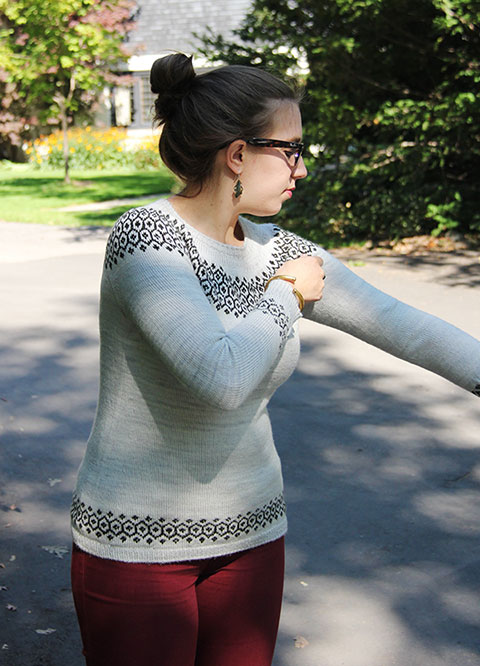 Let me leave you with one of L's test shots. It's a weird angle, but I like that it's sort of an action shot.