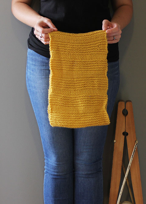 My first finished knit! It's a scarf/cowl, knit in 100% acrylic, and all the purls at twisted. I don't wear it anymore, but we do use it as a very effective tea cozy!